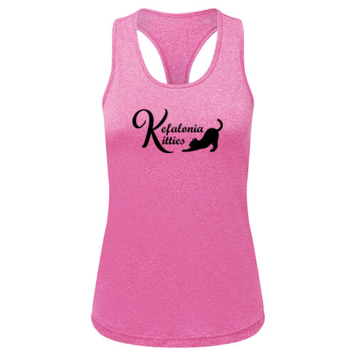 KITTY CHIC Women’s Recycled Performance Slim Racerback Vest Thumbnail
